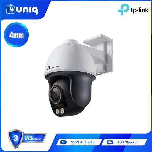 [VIGI C540S_4mm] TP-Link VIGI C540S (4mm) 4MP Outdoor ColorPro Night Vision Pan Tilt Network Camera