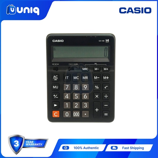 [Casio-011] Casio GX-14B Basic Calculator