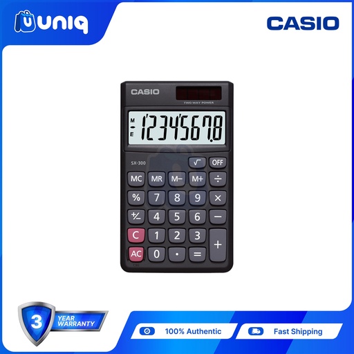 [Casio-037] Casio SX-300 Portable Calculator
