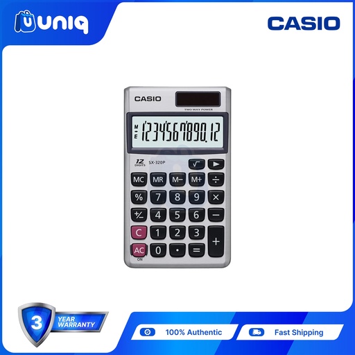 [Casio-038] Casio SX-320P Portable Calculator