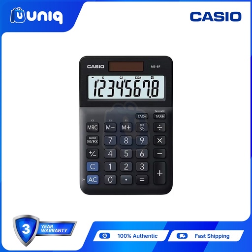 [Casio-042] Casio MS-8F Mini Desk Type Calculator