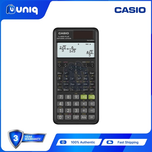 [Casio-043] Casio FX-85ES PLUS 2nd Edition Standard Scientific Calculator