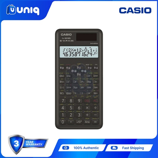 [Casio-044] Casio FX-991MS 2nd Edition Standard Scientific Calculator