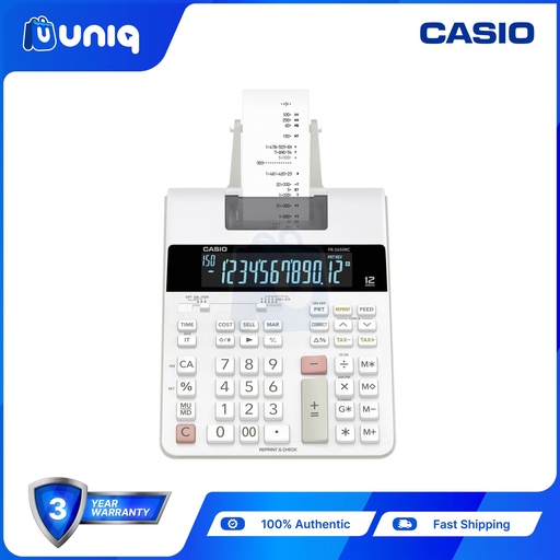 [Casio-047] Casio FR-2650RC Printing Calculator