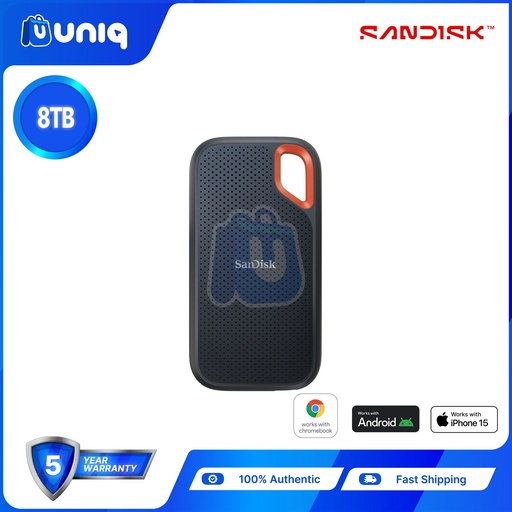 [Portable SSD-25E] Sandisk Extreme Portable SSD V2 USB 3.2 Type-C ~ 8TB (SDSSDE61)