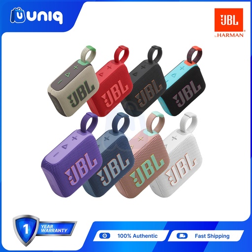JBL Go 4 Ultra-Portable Bluetooth Speaker ~Choose Your Color