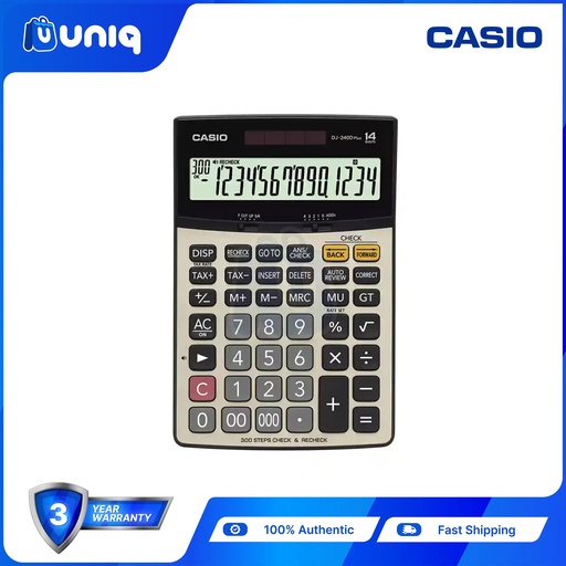 [Casio-004A] Casio DJ-240D PLUS Check Calculator