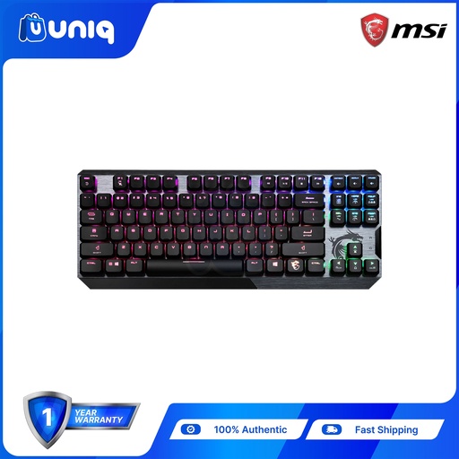 [MSI AC-19_TKL] MSI VIGOR GK50 Low Profile TKL Mechanical Gaming Keyboard