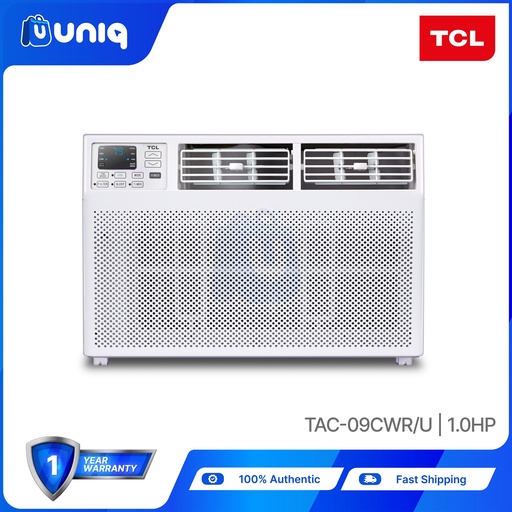[Aircon-13A] TCL Cool Pro Compact+ 1.0HP Remote  (TAC-09CWR/U) Window Type Aircon