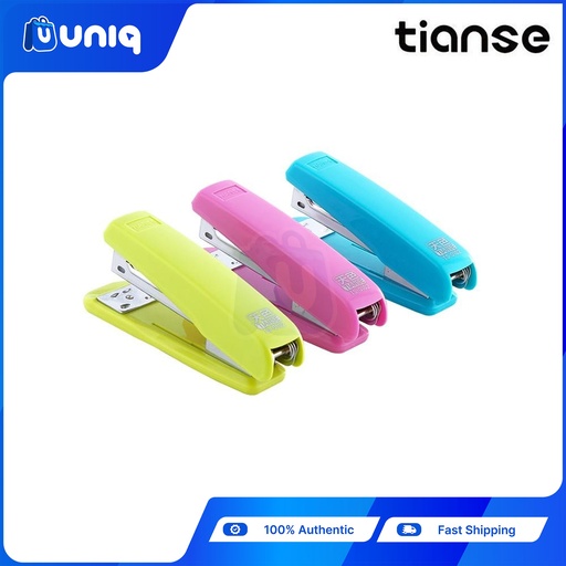 TIANSE 0102 Desktop Stapler with NO.12 Staple Wires (Set of 5) ~ (Choose Your Color)