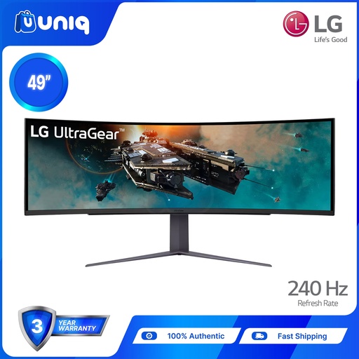 [LG MN-49A] LG 49GR85DC-B UltraGear 49'' Dual QHD Curved Gaming Monitor
