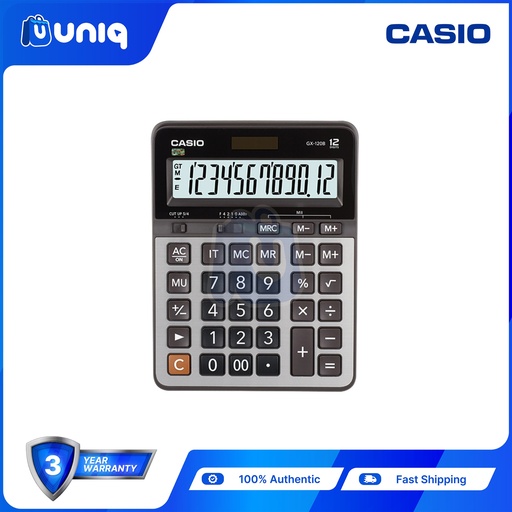 [Casio-36] Casio GX-120B Practical Calculator