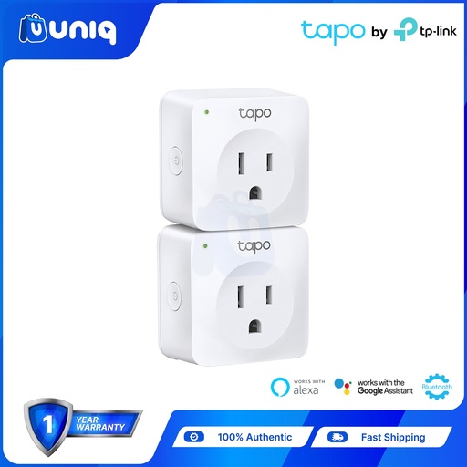[TPLink-42_2Pack] TP-Link Tapo P100 (2-Pack) Mini Smart Wi-Fi Socket