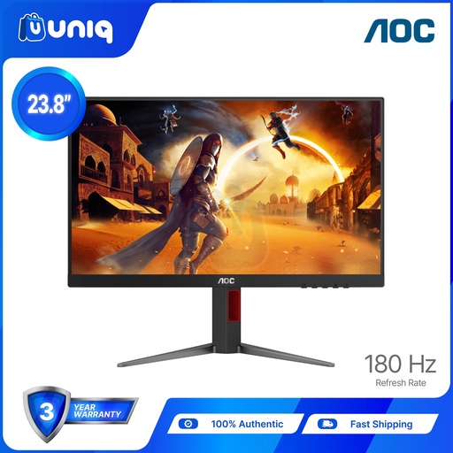 [MN-79J4] AOC 24G4 23.8" IPS Panel Full HD Gaming Monitor