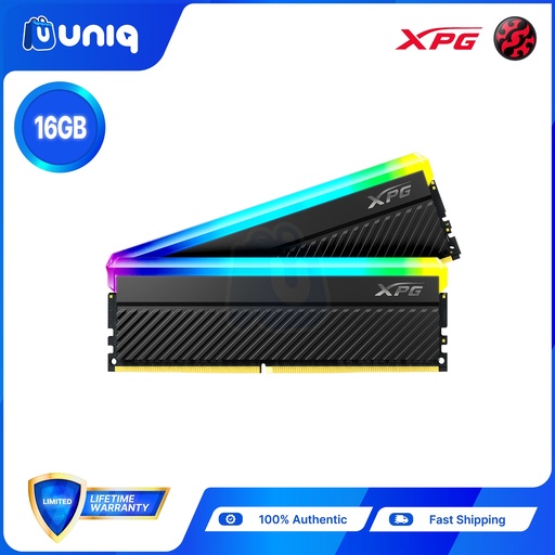 [MEM-33_D45_BK] SALE!!! Adata XPG Spectrix D45G 2x8GB DDR4 RGB Memory (AX4U32008G16A-DCBKD45G)