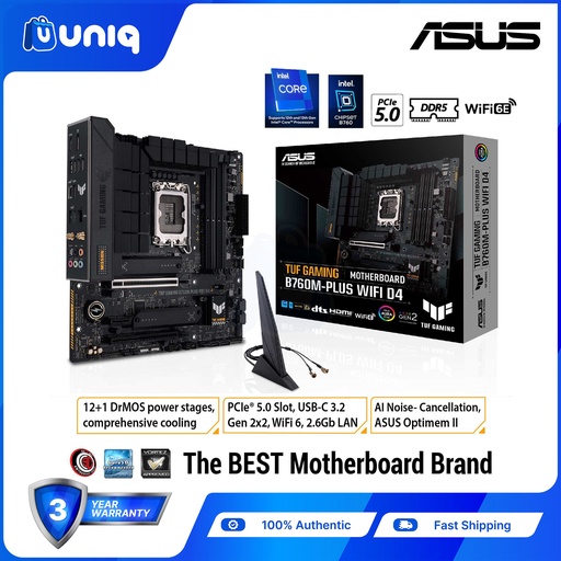 [ASUS MB-02C] SALE!!! ASUS TUF Gaming B760M-PLUS WiFi D4 Micro-ATX Motherboard