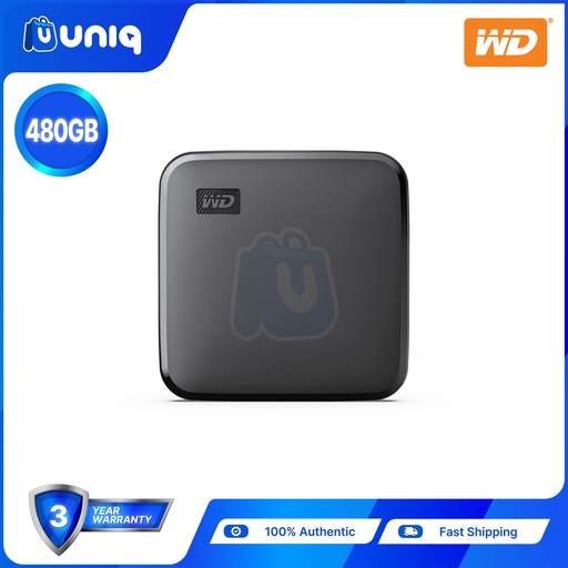 [Portable SSD-37_480] SALE!!! WD Elements SE 480GB Portable SSD (WDBAYN4800ABK-WESN)