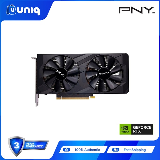 [Video Card-52Q] SALE!!! PNY GeForce RTX 3050 8GB Verto Dual Fan Graphics Card (VCG30508DFBPB1)