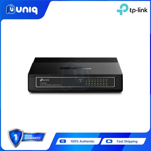 [TPLink-11A] TP-Link TL-SF1016D 16-Port 10/100Mb/s Desktop Switch