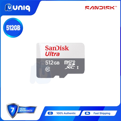 [Memory Card-15F] Sandisk Ultra microSD UHS-I Card ~ 512GB (SDSQUNR)
