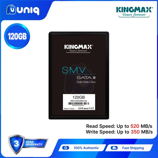 [Kingmax-01_120] Kingmax 120GB SATA III 2.5” SSD (KM120GSMV32)