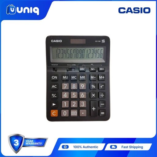 [Casio-35] Casio GX-16B Practical Calculator