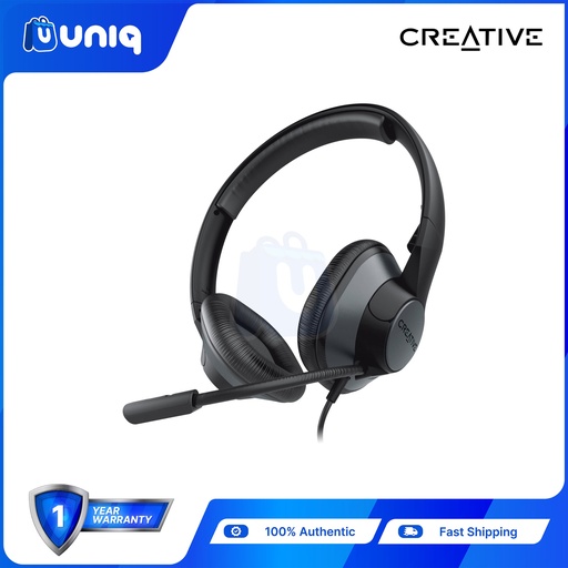 [Creative-05B_Black] Creative HS-720 V2 USB Headset (EF0960)