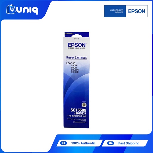 [Ribbon-02C] Epson LQ-590 Ribbon Cartridge (S015589)