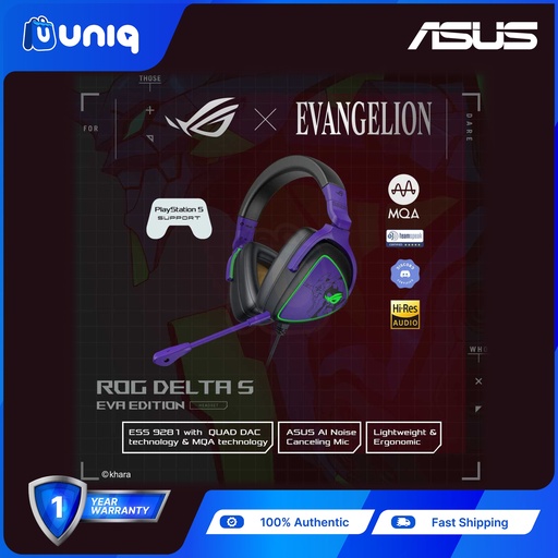 [ASUS-EVA10] ASUS ROG Delta S EVA Edition Gaming Headset