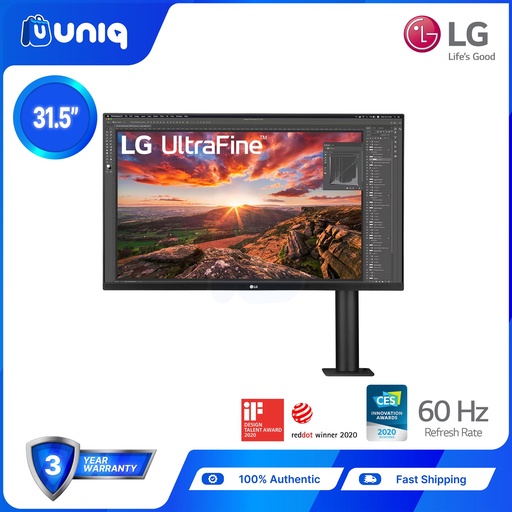 [LG MN-32A] LG 32UN880-B 31.5" UltraFine™ UHD 4K Ergo IPS Monitor