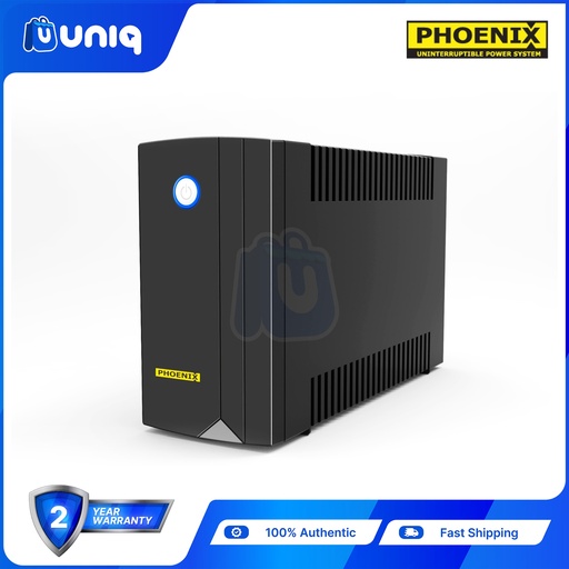 [Phoenix UPS-UA650] Phoenix UA650-II 650VA/360W Line Interactive UPS (PX15-PUA-0650-221-II)