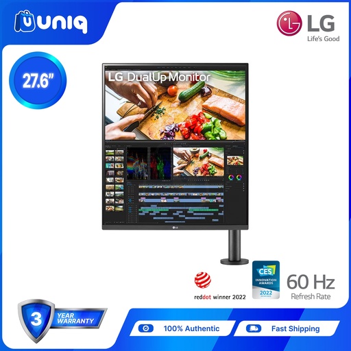 [LG MN-28A] LG 28MQ780-B 27.6-inch 16:18 DualUp Monitor
