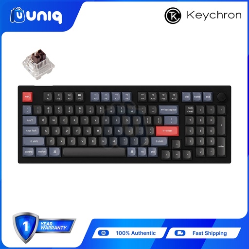 [Keychron-11_Brown] Keychron V5-D3 Wired Mechanical Keyboard (Brown Switch)
