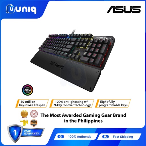 [ASUS-103_Red] ASUS TUF Gaming K3 RGB Mechanical Gaming Keyboard (Red Switch)